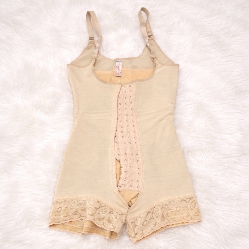 MariaE Fajas Post-Surgery Full Body Shapewear | Stage 2 | Size 36| Nude